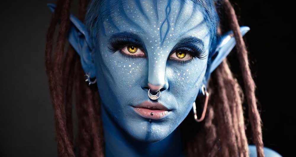 make-up stile avatar di giorgia dal molin
