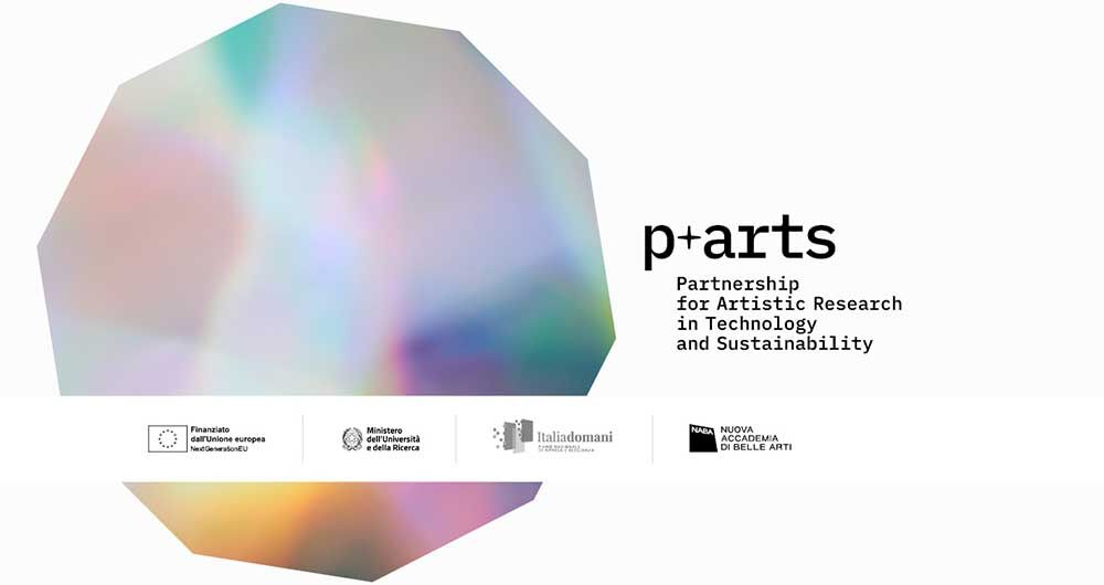 logo del progetto p+arts