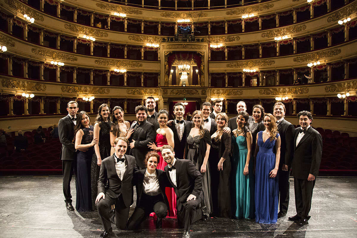 Allievi Accademia di perfezionamento per cantanti lirici del Teatro alla Scala foto di Rudy Amisano Teatro alla Scala 