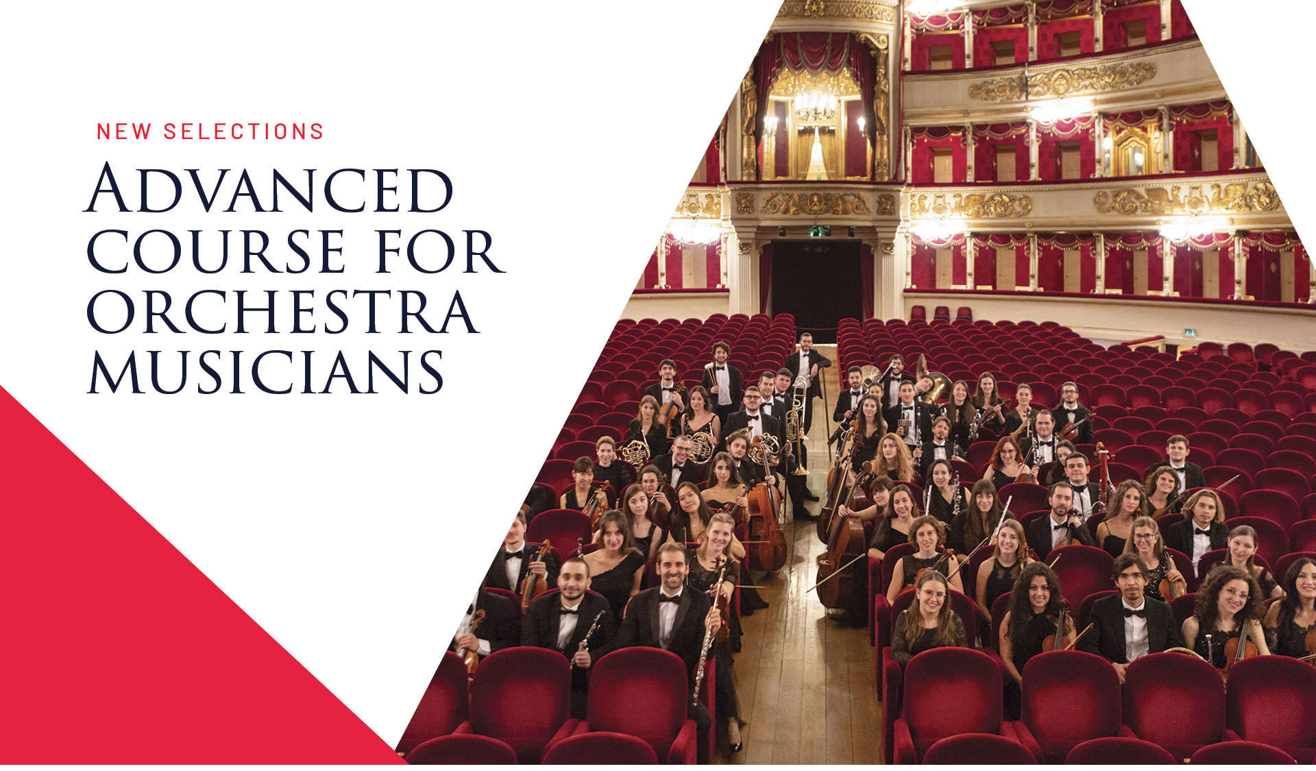 a new edition of the advanced course for orchestra musicians